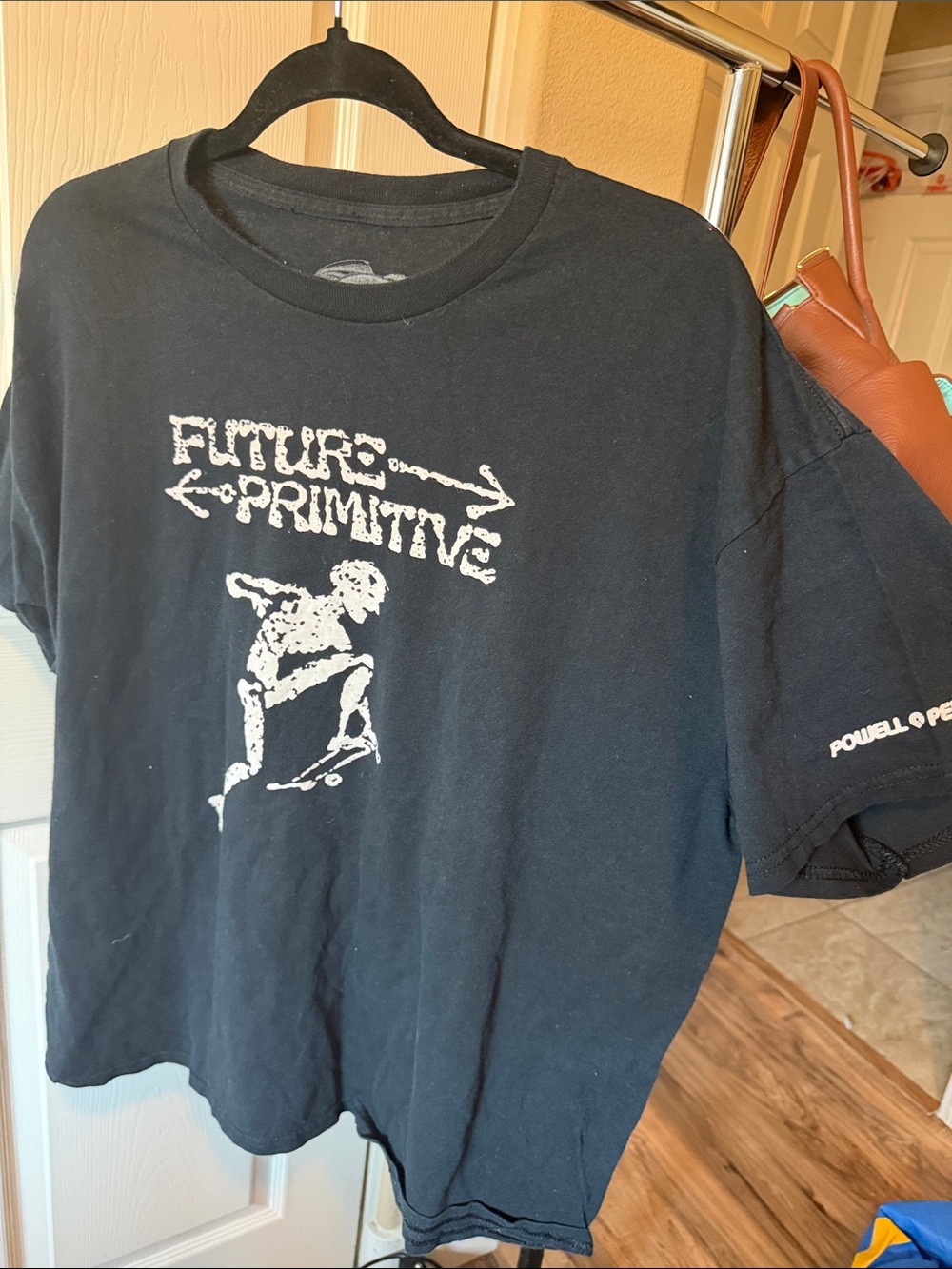 E11 Powell and Peralta Future Primitive Graphic Tee - Black -